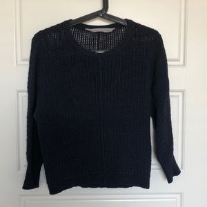 Athleta XS navy sweater